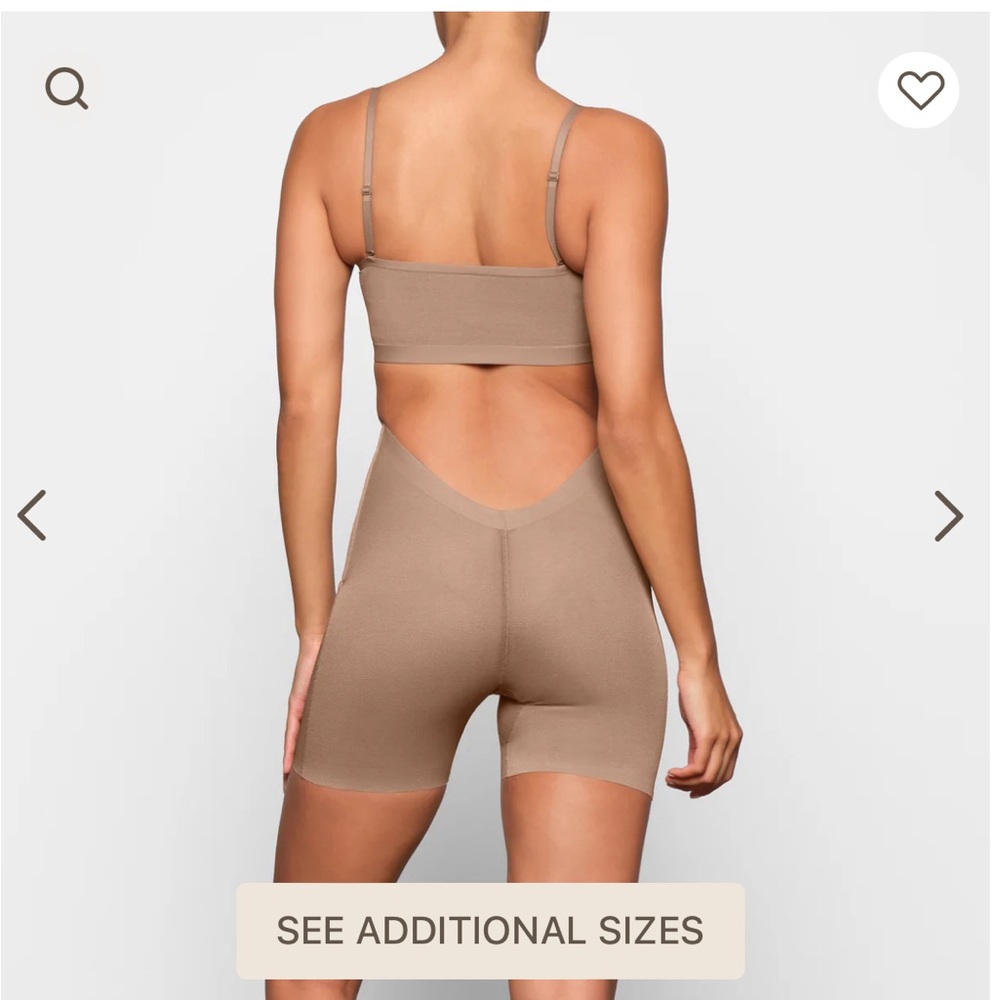 Skims low back sculpt short shapewear